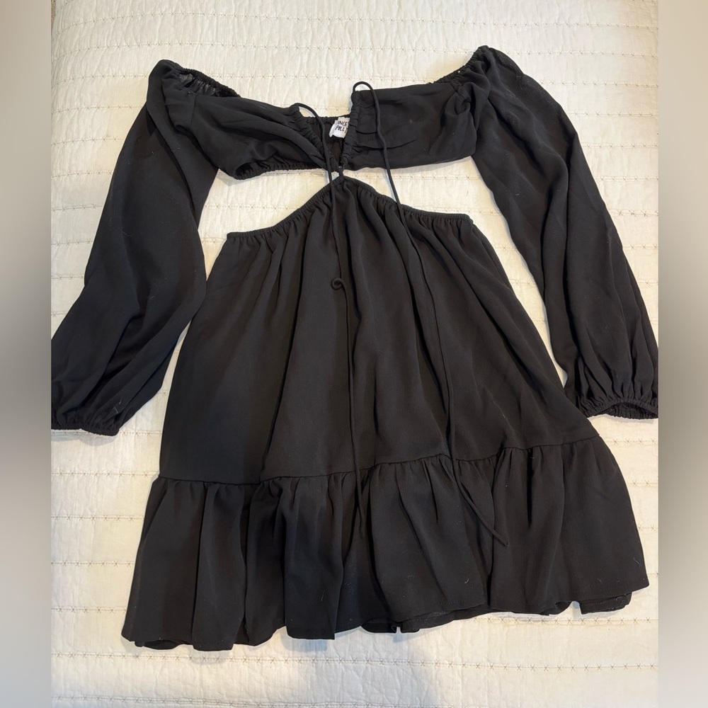 Princess Polly Backless Black Dress